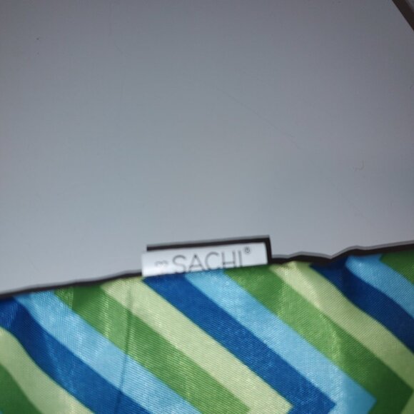 Sachi Reusable Insulated Grocery Zip Tote Pocket Foldable 15 x 16-Good condition - Picture 4 of 9